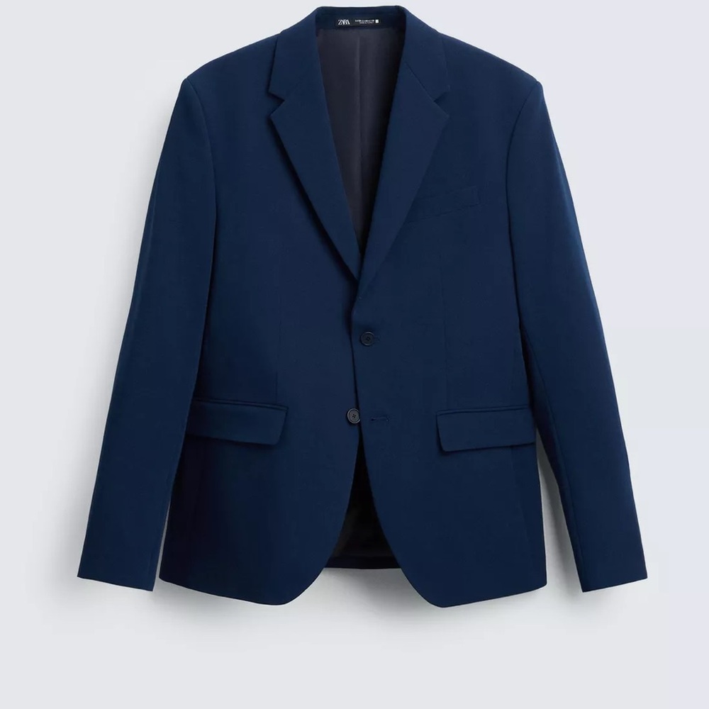Zara Man NWT comfort suit jacket size 46 - Picture 3 of 8